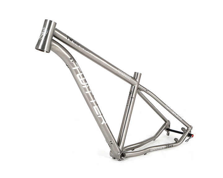 TWITTER WERNER Titanium Alloy MTB Frame – 29"/27.5", Lightweight, XC-Optimized, 135mm QR