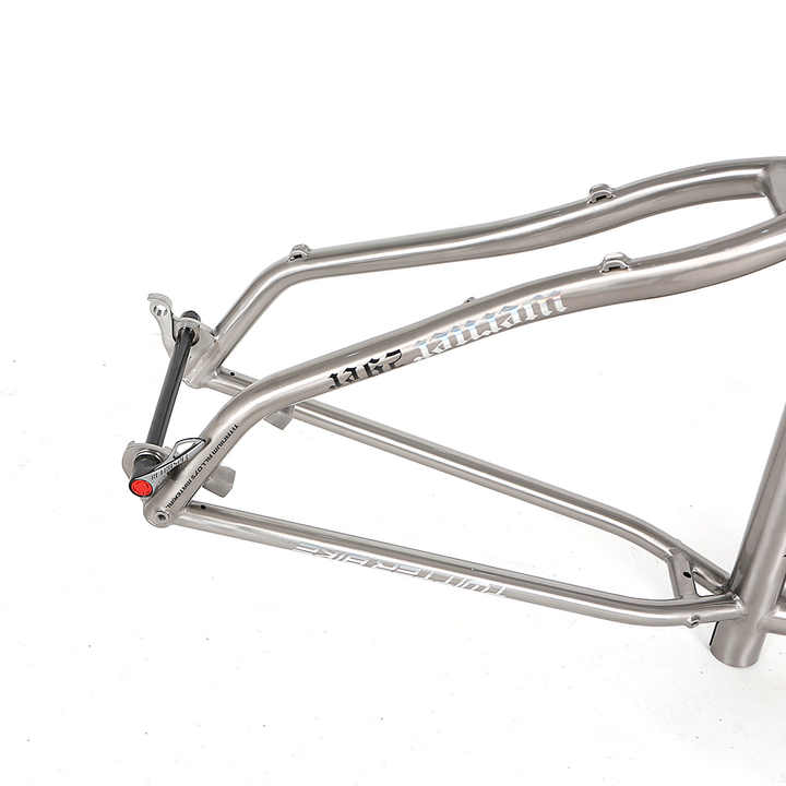 TWITTER WERNER Titanium Alloy MTB Frame – 29"/27.5", Lightweight, XC-Optimized, 135mm QR